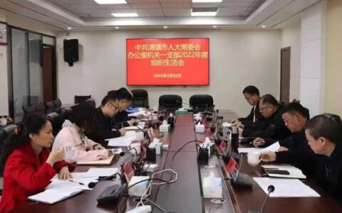 廖梓阳以普通党员身份参加所在党支部组织生活会