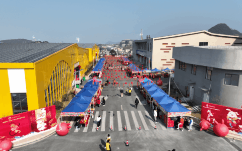逛农货大集，品浓浓年味！清镇市产地农产品交易市场首届年货节开市