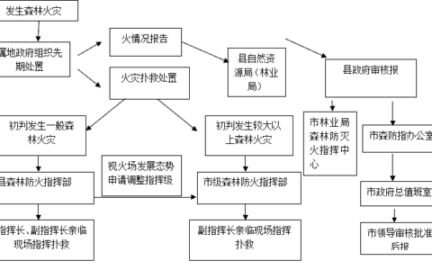 修文县人民政府办公室关于印发修文县森林火灾应急预案的通知