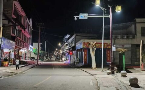 修文县大石布依族乡：维修路灯暖民心 “扮靓”乡村振兴路