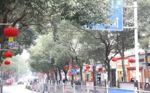 修文县：大红灯笼高高挂 张灯结彩迎新春