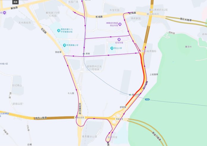 贵阳市公安交通管理局关于富源北路三期排水施工期间调整交通组织的通告