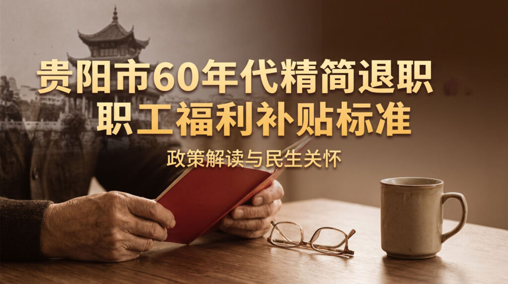 〔文〕贵阳市60年代精简退职职工福利补贴标准
