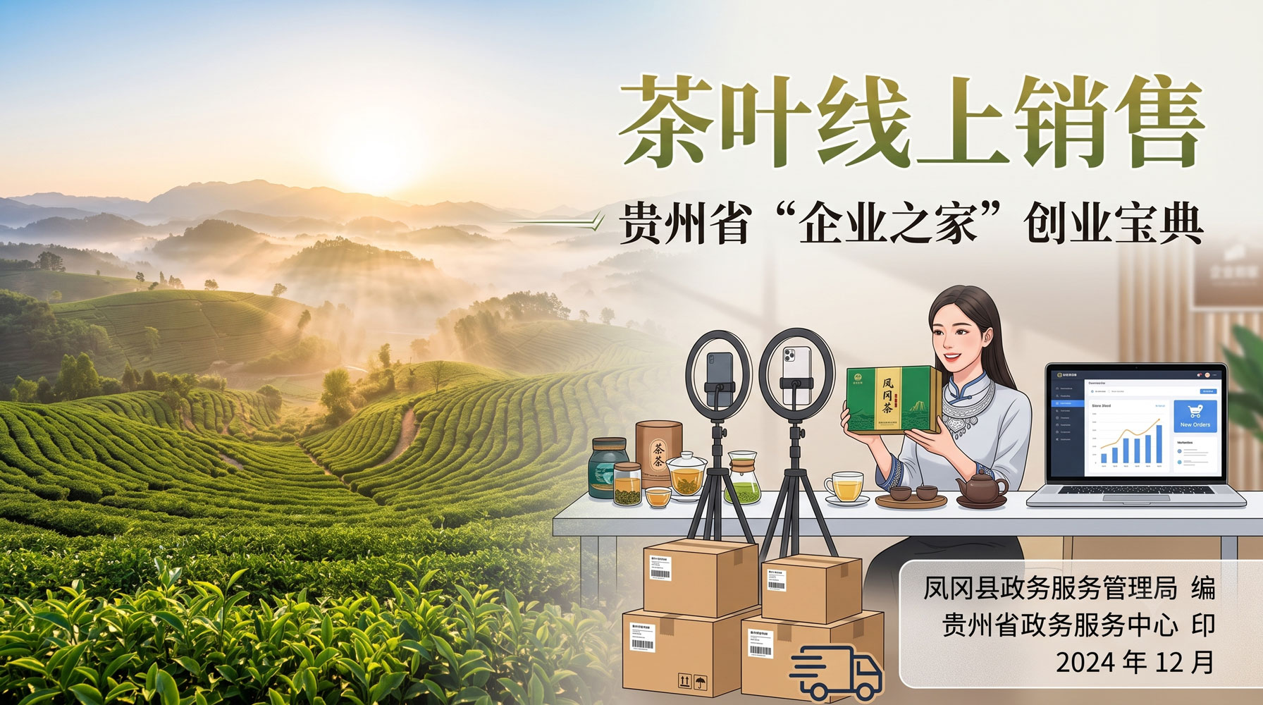 茶叶线上销售——贵州省“企业之家”创业宝典