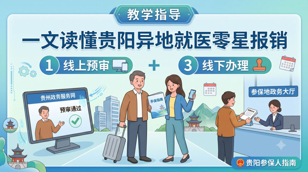 〔图〕一文读懂贵阳异地就医零星报销：线上预审+线下办理